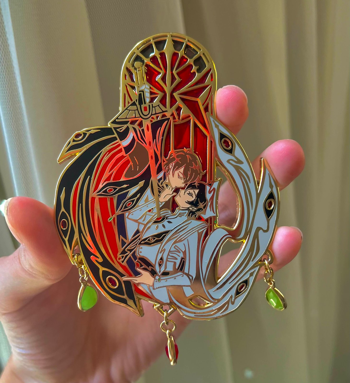 Foreign Code Geass Windowed 2024 Mosaic Soft Enamel Pin